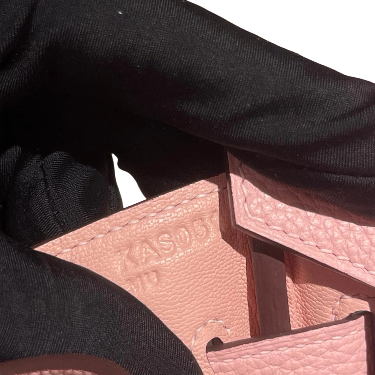 Birkin 25 Retourne 3Q Rose Sakura Togo Silver Hardware
