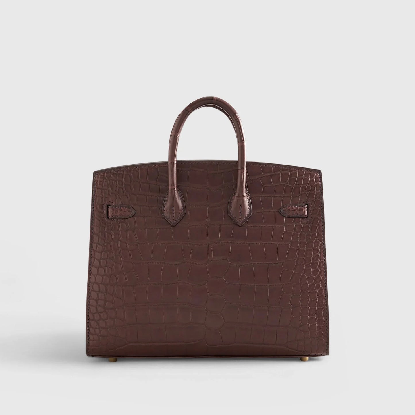 Birkin 20 Alligator Havane Gold Hardware Matte