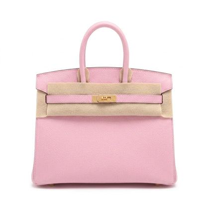 Birkin 25 Sellier Mauve Sylvestre Epsom Gold Hardware
