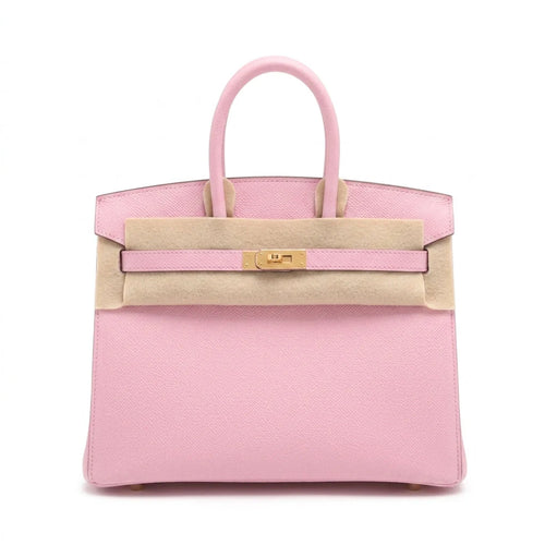 Birkin 25 Sellier Mauve Sylvestre Epsom Gold Hardware