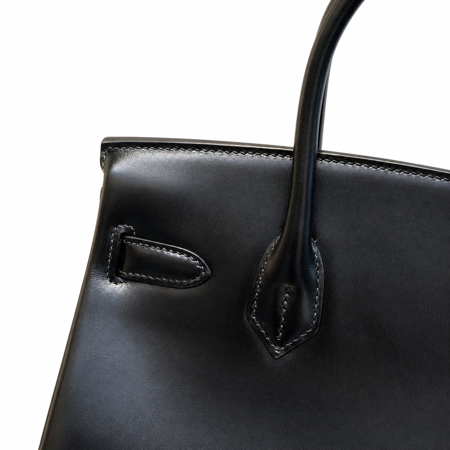 Rare Limited Edition Birkin 30cm So Black Total Matte-Hardware Luxury Tote