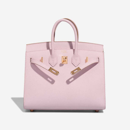 Birkin HSS 25 Epsom Mauve Pâle / Rose Sakura Golden Lock