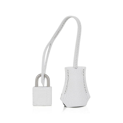 White With Black Brushed Palladium Hardware