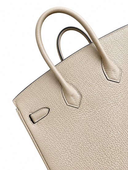 Birkin 25 Retourne in Trench Togo Leather (Gold Hardware)