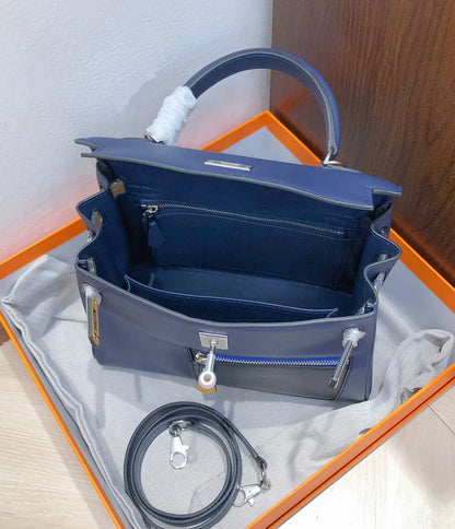 Striking Multi-tonal BLUE Palladium Hardware