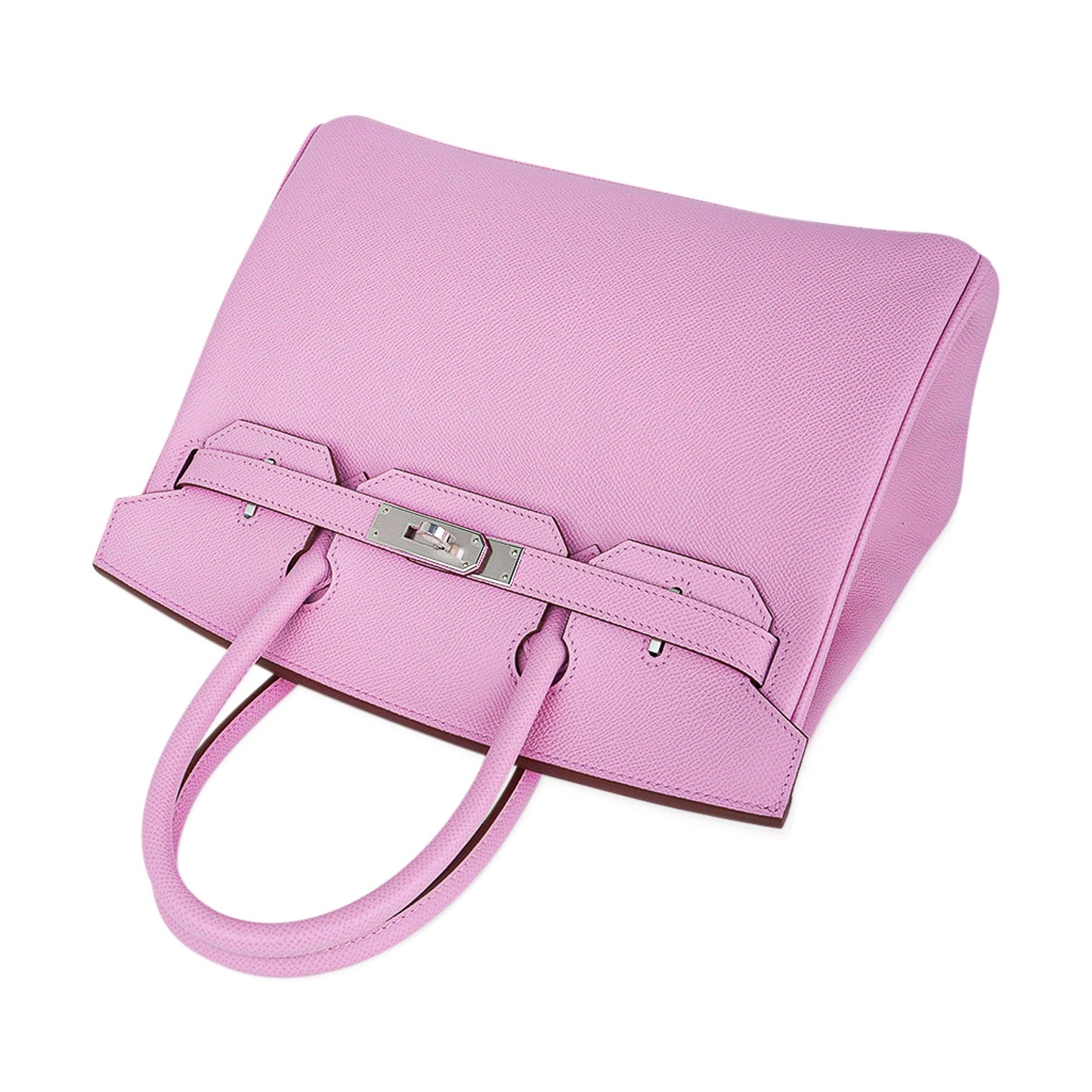 Deep Mauve Pink Epsom Leather With Palladium Hardware