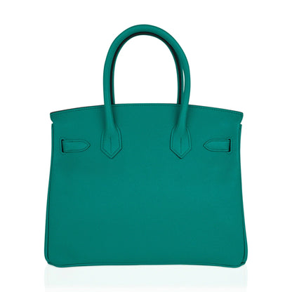 Vert Jade-green With Gold Hardware