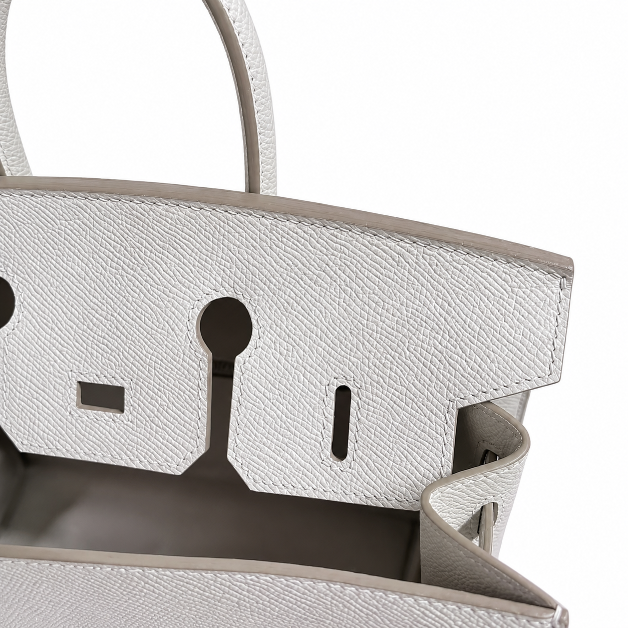 Hermès Birkin 25 Sellier Mauve Pale Epsom Silver Hardware