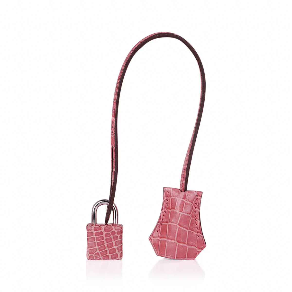 Rose Pink Porosus Crocodile Bag – Rare Retired Color