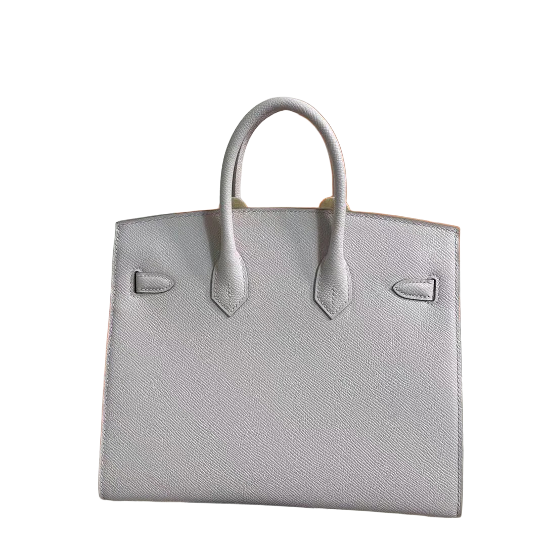Hermès Birkin 25 Sellier Mauve Pale Epsom Silver Hardware