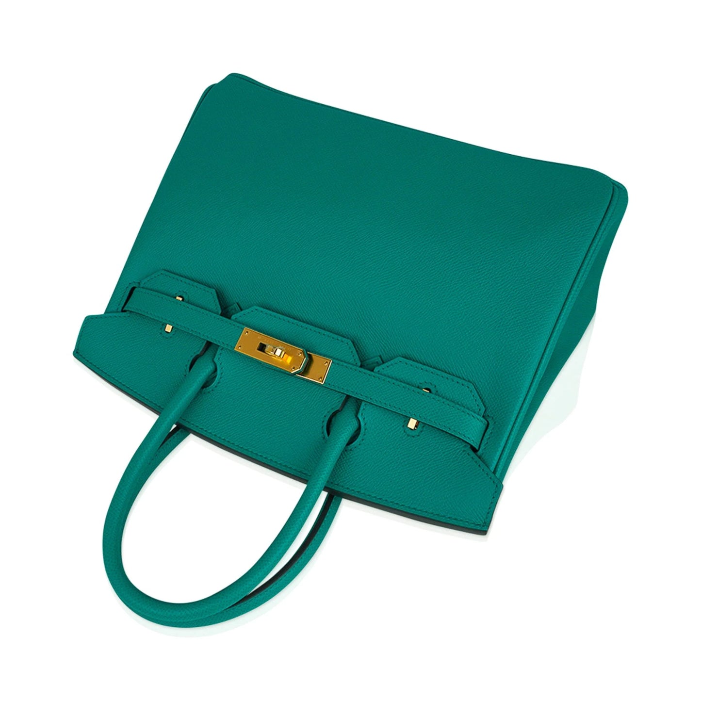 Vert Jade-green With Gold Hardware