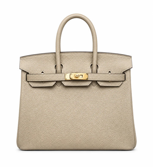 Birkin 25 Retourne in Trench Togo Leather (Gold Hardware)