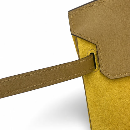 Mini Birkin 25cm Grizzly Edition in Weimaraner Beige & Suede (Silver Hardware)