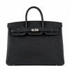 Birkin 40 Retourne in Noir Togo Leather (Palladium Hardware)