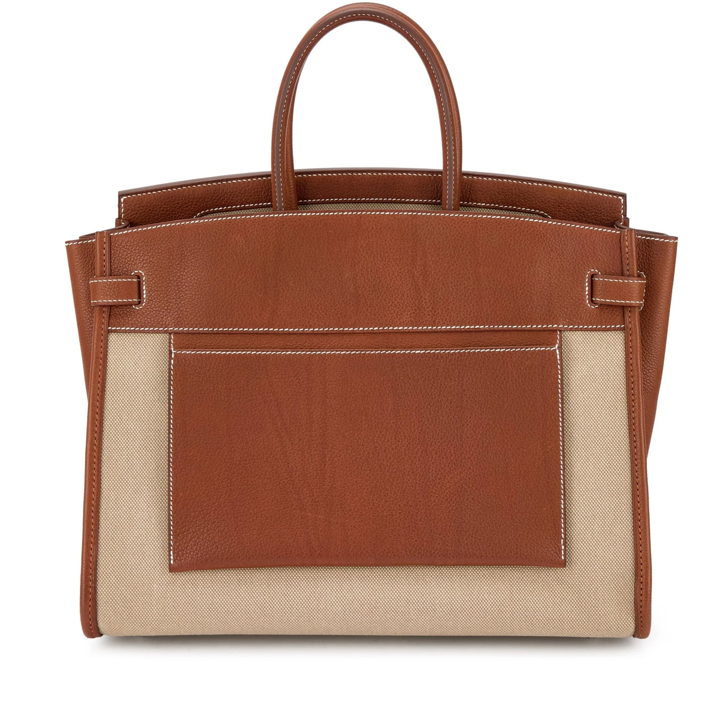 Birkin 35 L'Envers Edition Fauve Barenia Faubourg Palladium Hardware