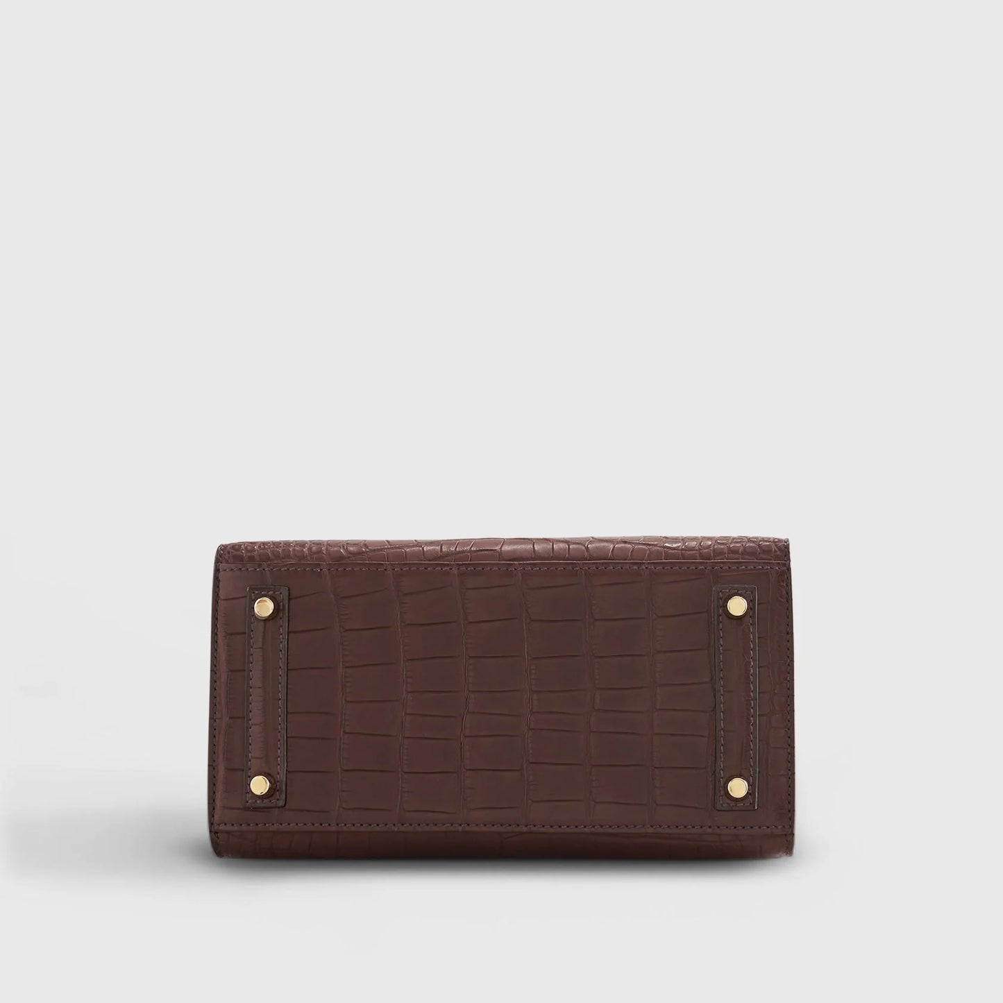 Birkin 20 Alligator Havane Gold Hardware Matte