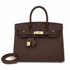 Birkin Style 25/30 Sellier in Chocolat Epsom Leather (Gold Hardware)