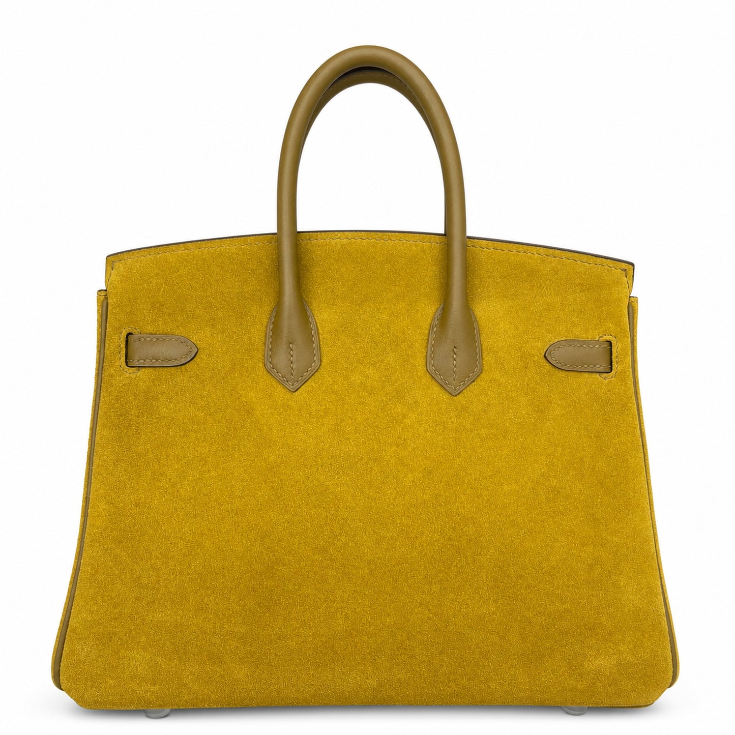 Mini Birkin 25cm Grizzly Edition in Weimaraner Beige & Suede (Silver Hardware)