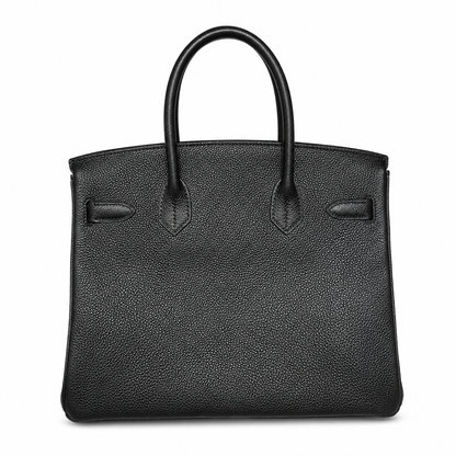 Birkin 30 Retourne in Noir Togo Leather (Gold Hardware)