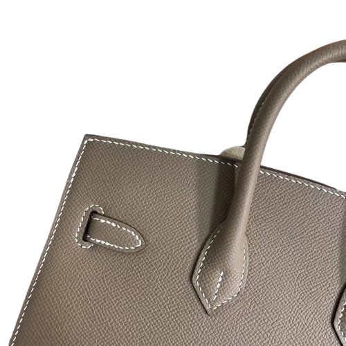 Birkin 25 Sellier 18 Etoupe Epsom Gold Hardware