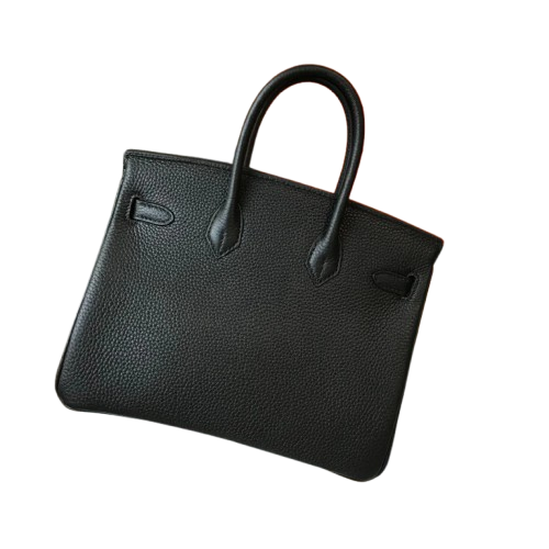 Birkin Retourne in Noir Togo Leather with Contrast Interior (Palladium Hardware)