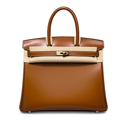 Birkin 30 Sellier in Gold Boxcalf Leather (Palladium Hardware)