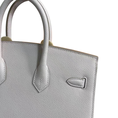 Hermès Birkin 25 Sellier Mauve Pale Epsom Silver Hardware