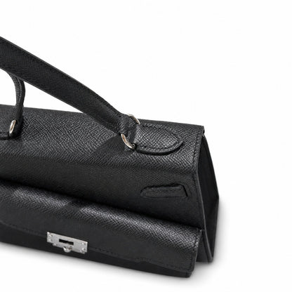 Latest new style 🆕 kelly latest style FW 2022 double-sided kelly epsom leather double-sided irregular design bold change new look more handsome and stylish black silver buckle