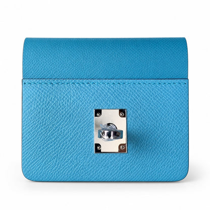 Custom order💕kelly25 northern blue color matching Epsom silver buckle hand-stitched