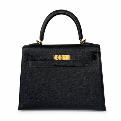Customer order💕kelly25 black epsom gold buckle handmade