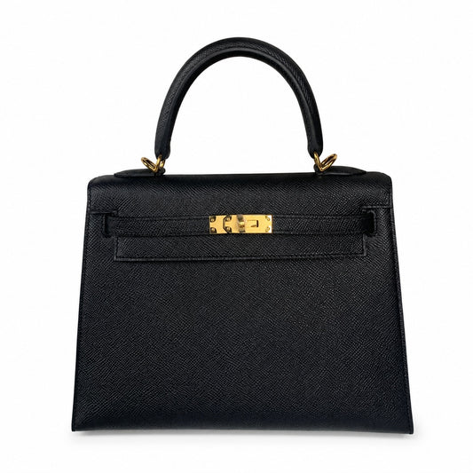 Customer order💕kelly25 black epsom gold buckle handmade