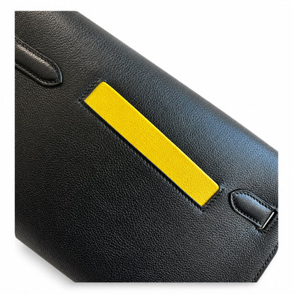 Kelly Depeches 25 clutch, Evercolor leather (with additional shoulder strap), can be worn cross-body, can be carried by hand or on the wrist, daily needs, seamless switch between business/leisure - ce