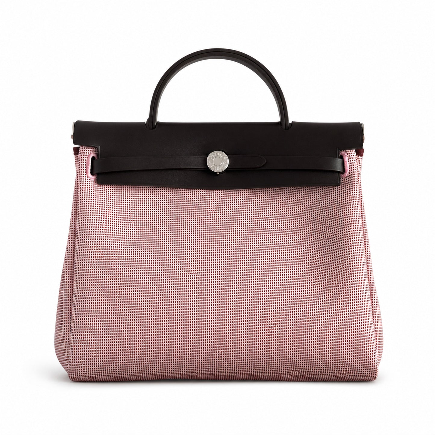Hermers' popular herbag 31cm is designed to be inspired by saddle bags. The body of the bag is made of canvas, and the inseam, shoulder straps and handle are made of leather. The appearance is very si
