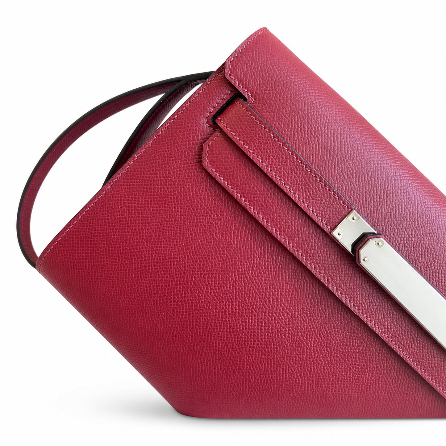 Kelly Depeches 25 clutch, Epsom leather (with additional shoulder strap), can be worn cross-body, can be carried by hand or on the wrist, daily needs, seamless switch between business/leisure - centra