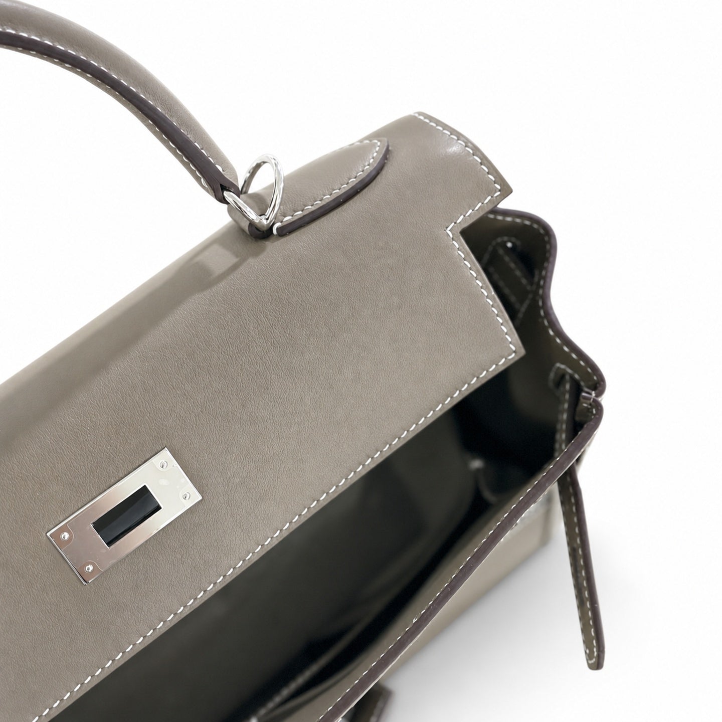Kelly Lakis 32 cm pomari swift Italian imported swift leather