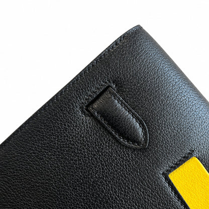 Kelly Depeches 25 clutch, Evercolor leather (with additional shoulder strap), can be worn cross-body, can be carried by hand or on the wrist, daily needs, seamless switch between business/leisure - ce