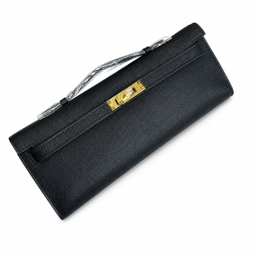 Kelly Cut 31 handbag Epsom leather picture black ready stock