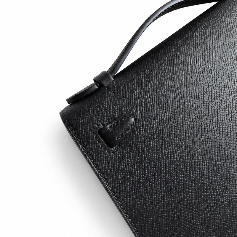 mini kelly 22 generation black epsom leather gold buckle and silver buckle ready for sale, every beautiful girl, an essential beauty bag