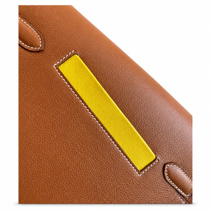 Kelly Depeches 25 clutch, Evercolor leather (with additional shoulder strap), can be worn cross-body, can be carried by hand or on the wrist, daily needs, seamless switch between business/leisure - ce