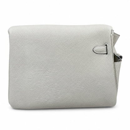 🆕 Available in stock: kelly messenger messenger bag for men and women, milkshake silver buckle, imported leather, all-steel hand-waxed thread, the highest cost-effectiveness on the Internet. The class
