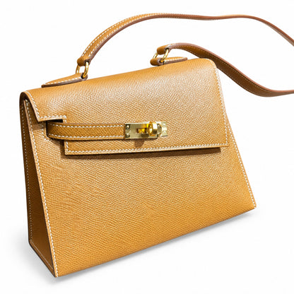 kelly double-sided DESORDRE original epsom leather gold brown gold buckle order shipped