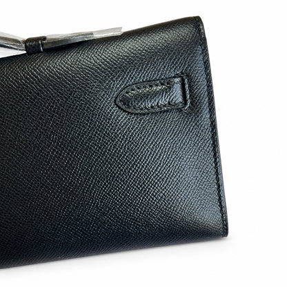 Kelly Cut 31 handbag Epsom leather picture black ready stock