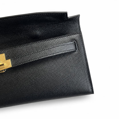 Kelly Cut 31 handbag Epsom leather picture black ready stock