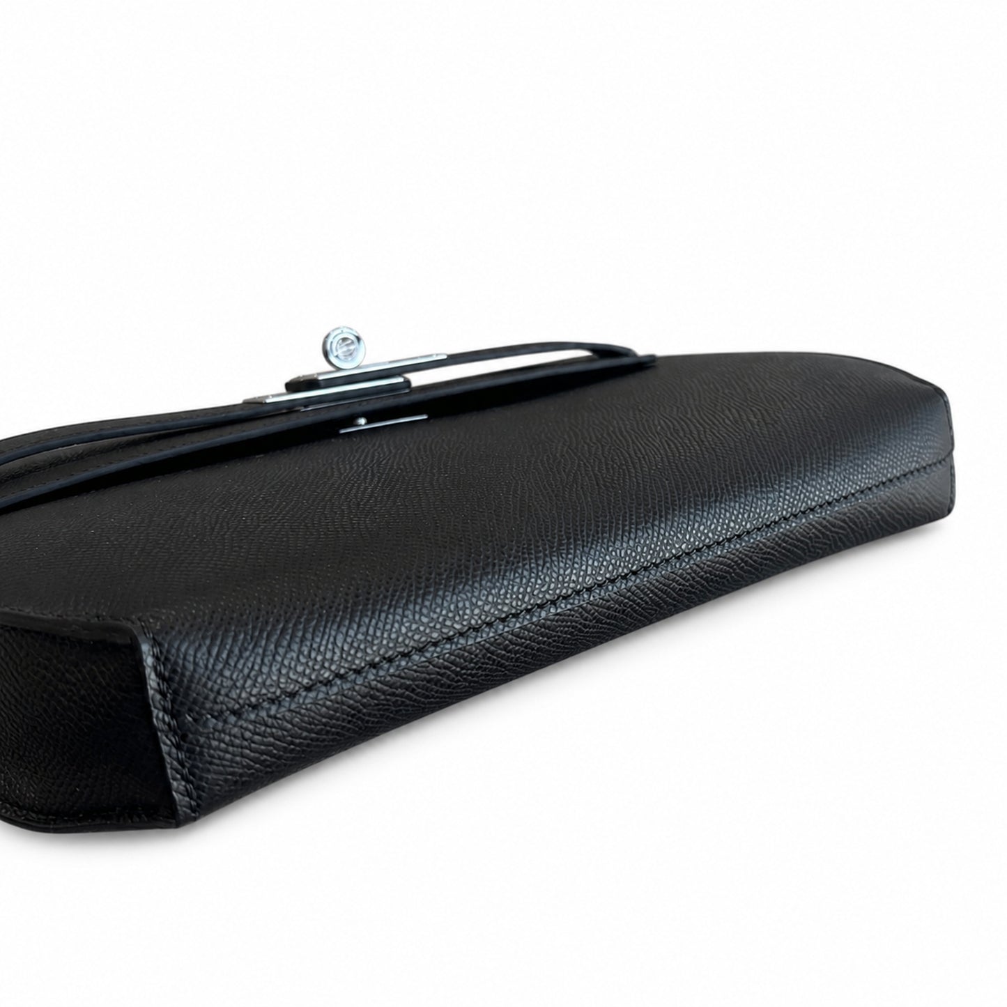 Kelly Depeches 25 clutch, Epsom leather (with additional shoulder strap), can be worn cross-body, can be carried by hand or on the wrist, daily needs, seamless switch between business/leisure - centra