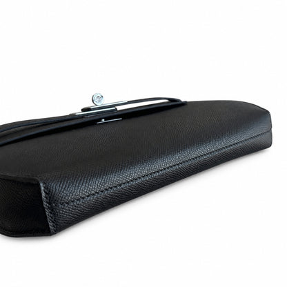 Kelly Depeches 25 clutch, Epsom leather (with additional shoulder strap), can be worn cross-body, can be carried by hand or on the wrist, daily needs, seamless switch between business/leisure - centra