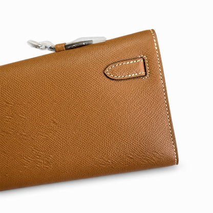 Kelly Cut 31 handbag Epsom leather picture gold color ready stock