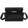 🆕 In stock Kelly Messenger messenger bag for men and women, black gold buckle, imported leather, all-steel hand-waxed thread, the highest cost-effectiveness on the entire network. The classic combinat
