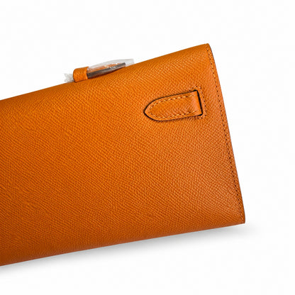 Kelly Cut 31 Clutch Epsom Leather Picture Orange