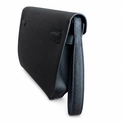 Kelly Depeches 25 clutch, Epsom leather (with additional shoulder strap), can be worn cross-body, can be carried by hand or on the wrist, daily needs, seamless switch between business/leisure - centra