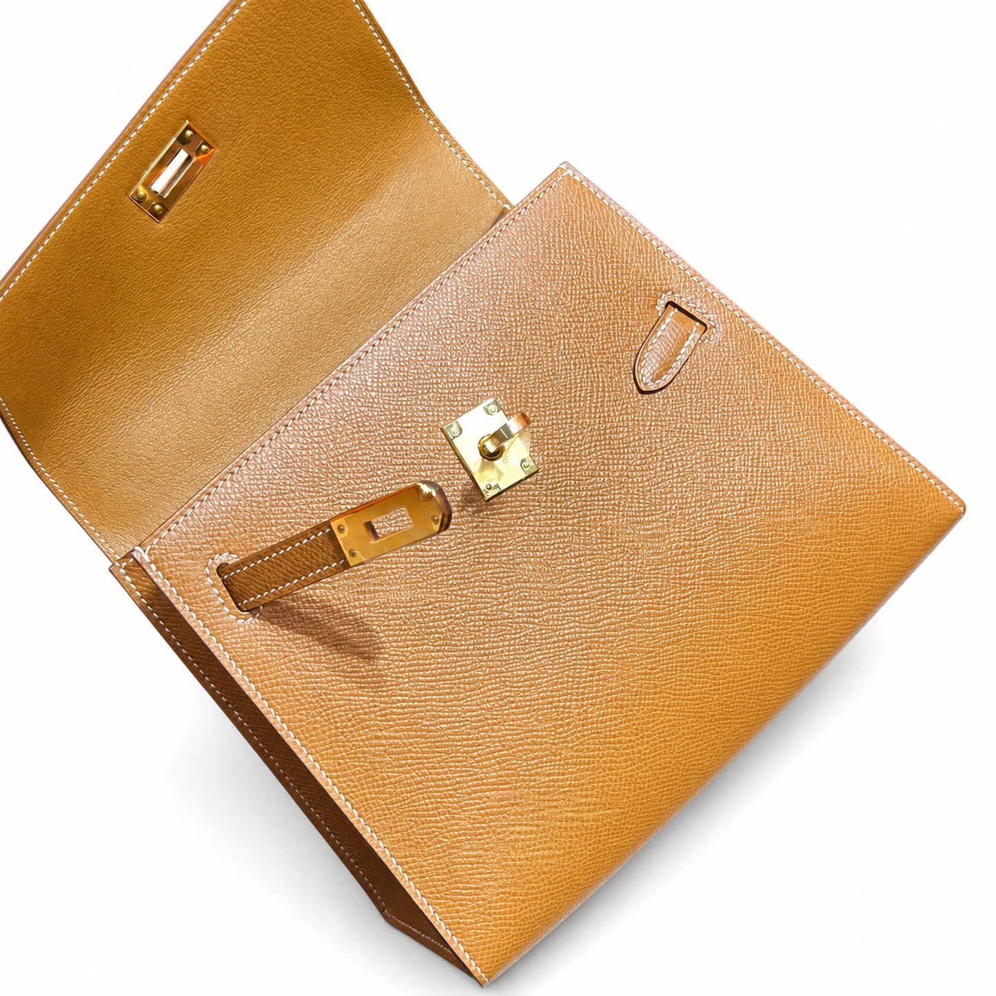 kelly double-sided DESORDRE original epsom leather gold brown gold buckle order shipped